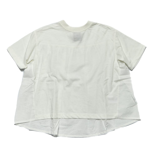 【ニードルワークス】T/C天竺シンプルTシャツ|1size~2size|2125202W